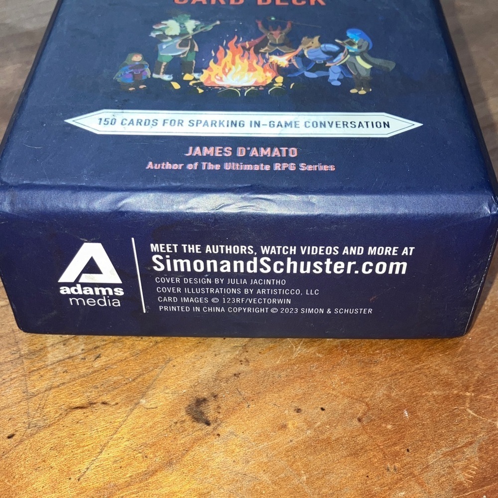 RPG Campfire Card Deck - James D’amato - Picture 2 of 10